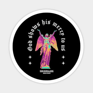 God Show His Mercy - Angels Prayer #001 Color by Holy Rebellions Magnet